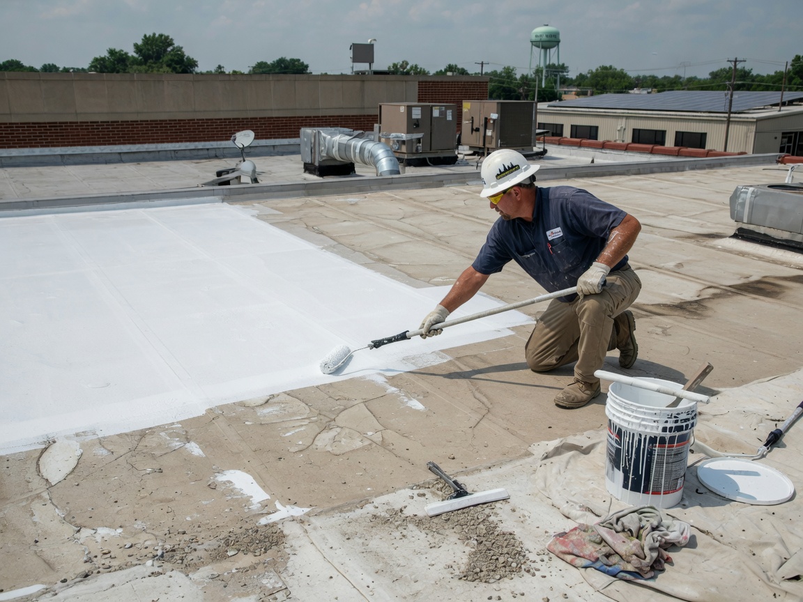 Flat Roof Coating & Recoating in Fort Wayne